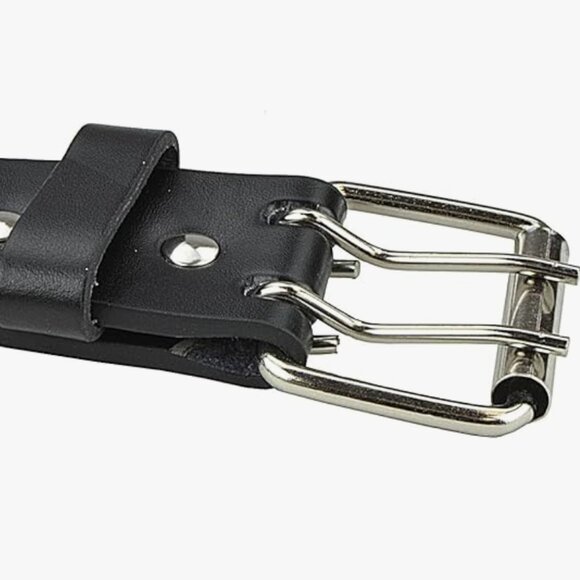 COPY - Belle Donne Leather Double Grommet  Women's Belt - Small - Picture 3 of 5